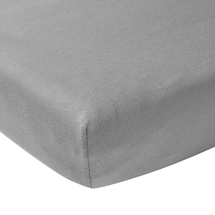 Meyco Hoeslaken Jersey Boxmatras 75X95cm Grijs