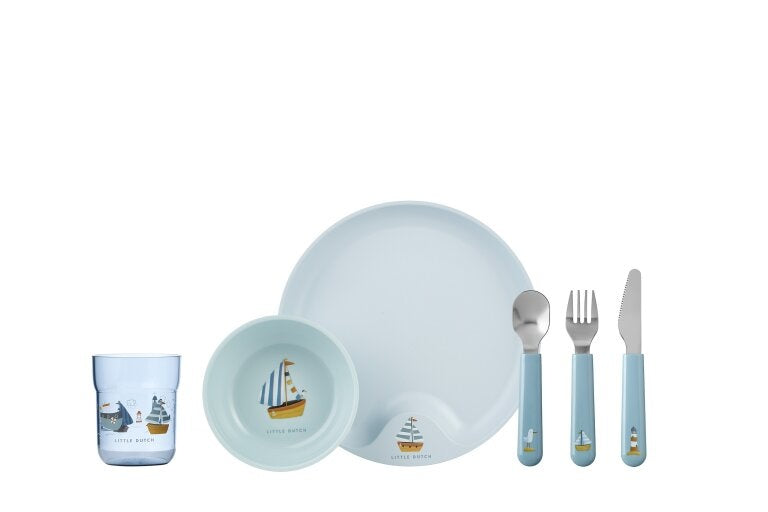 Little Dutch Kinderservies Set Mio 6 delig Sailors Bay