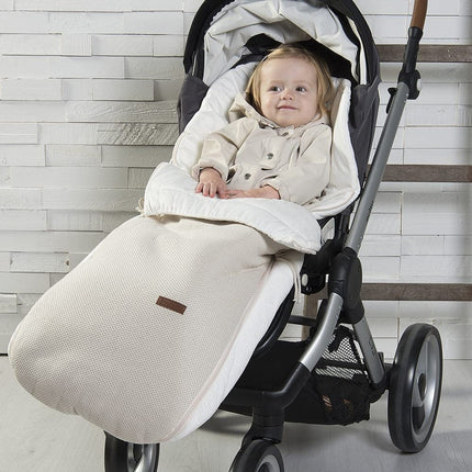 Baby's Only Voetenzak Buggy Classic Zilver/Grijs