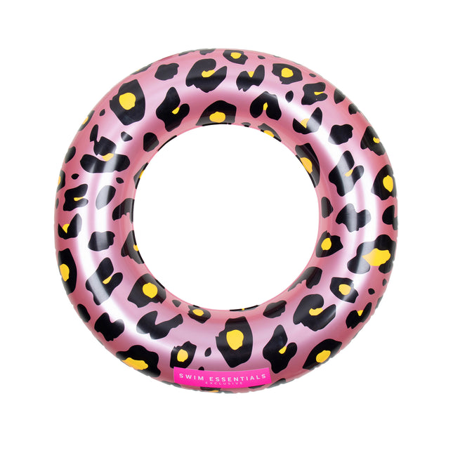 Swim Essentials Bandeau de natation Panther Print Pink Pink 70cm