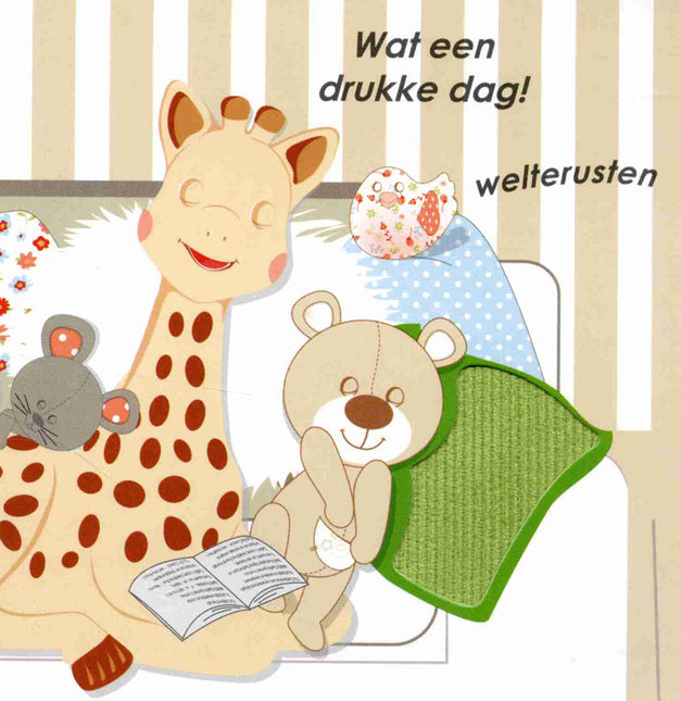 Sophie de Giraf Baby Boekje Voelboekje: Een Dag Met Sophie