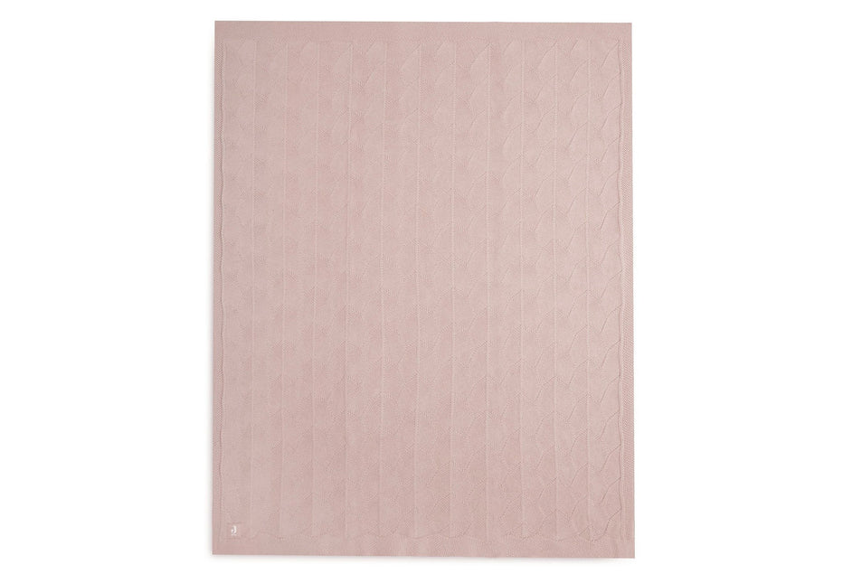 Jollein Wiegdeken Shell Knit Wild Rose 75x100cm