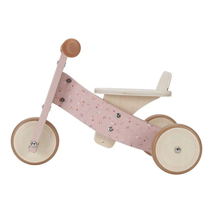 Little Dutch Loopfiets Driewieler Roze