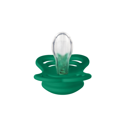 BIBS Speen Maat 2 Silicone Supreme Evergreen