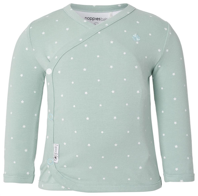 Noppies Baby Shirt Anne Grey Mint