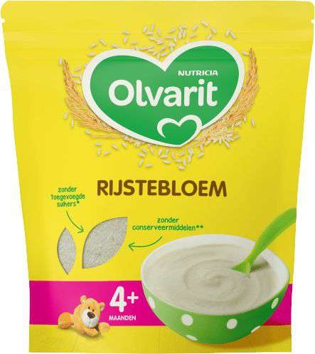 Olvarit Rijstebloem 4+ Maanden