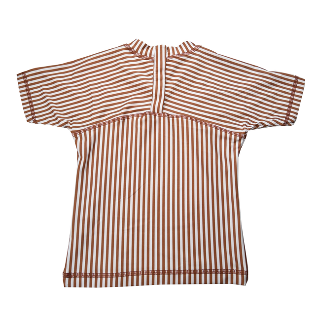 Slipstop UV Shirt Cognac Stripe