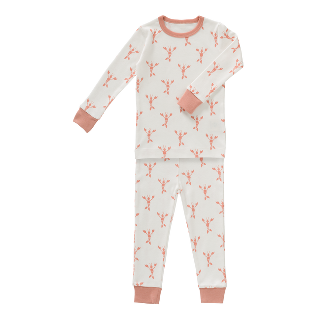 Fresk Baby Pyjama Lobster Coral 2-delig