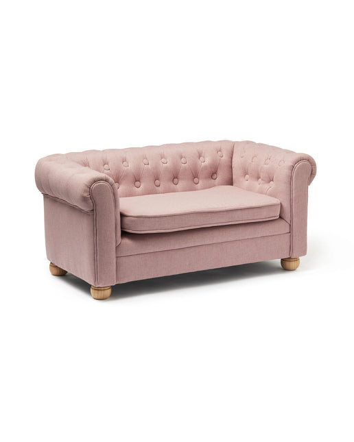 Kid's Concept Stoel Sofa Chesterfield Small Roze