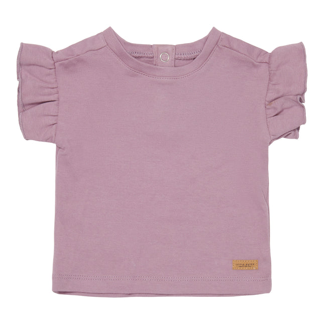 Little Dutch Baby Shirt Korte Mouwen Mauve