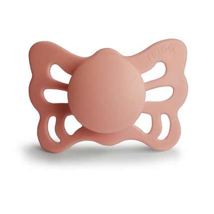 Frigg Speen Maat 1 Butterfly Anatomical Pretty Peach Silicone