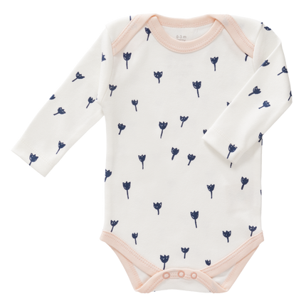 Fresk Romper Lange Mouw Tulip Indigo Blue