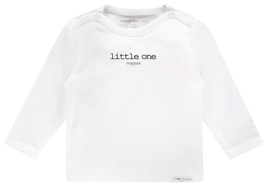 Noppies Baby Shirt Little One White