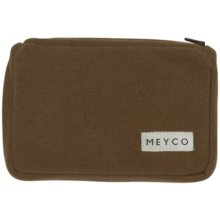 Meyco Billendoekjeshoes Knit Basic Chocolate