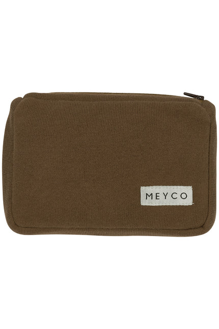 Meyco Billendoekjeshoes Knit Basic Chocolate