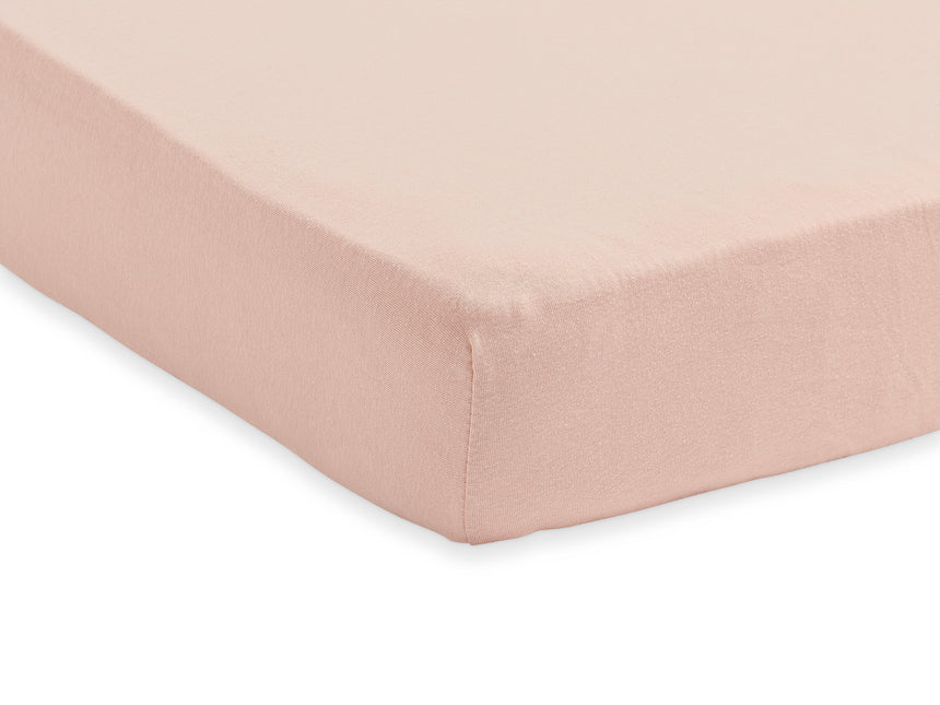 Jollein Hoeslaken Jersey Pale Pink 40x90cm