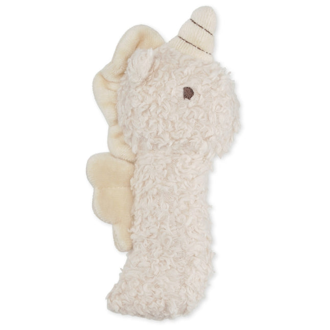 Konges Slojd Rammelaar Teddy Unicorn Beige