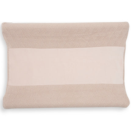 Jollein Aankleedkussenhoes River Knit Pale Pink 50x70cm