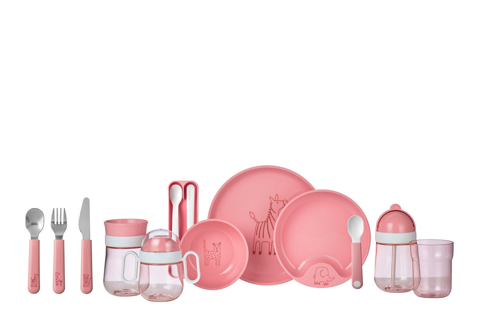 Mepal Kinderservies Set Mio 3 delig Deep Pink