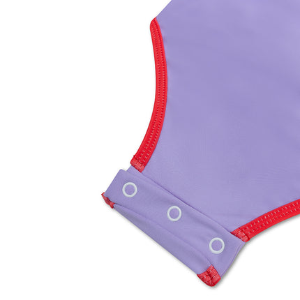 Swim Essentials Badpak Kind Purple Lange Mouwen