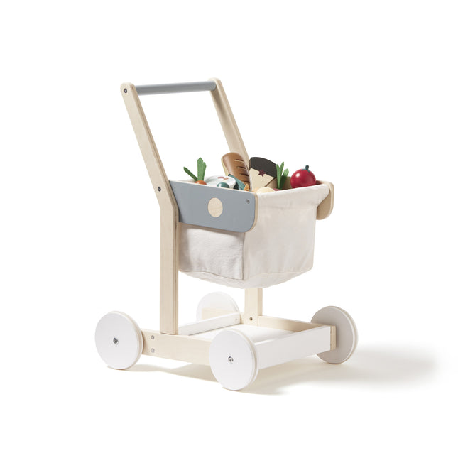 Kid's Concept Houten Speelgoed Winkelwagen