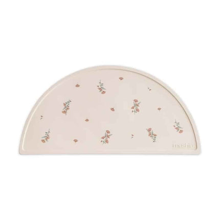 Mushie Placemat Pink Flowers