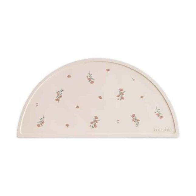 Mushie Placemat Pink Flowers