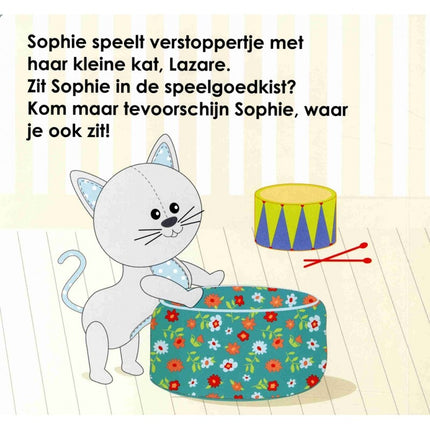 Sophie de Giraf Baby Boekje Pop-Up Boekje: Kiekeboe!