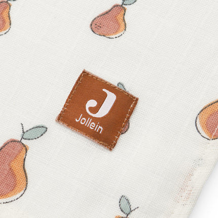 Jollein Hydrofiele Doek Pear 115x115cm 2st