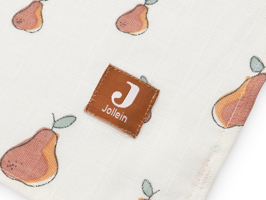 Jollein Hydrofiele Doek Pear 115x115cm 2st