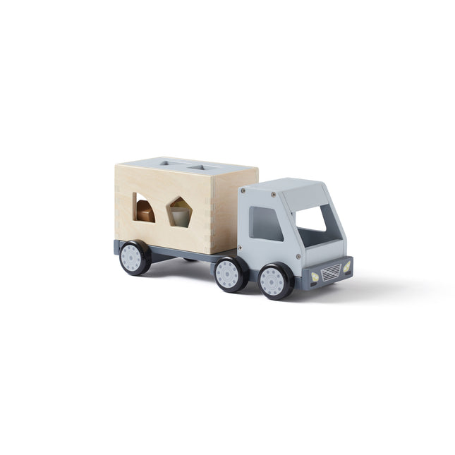 Kid's Concept Speelgoed Auto Vrachtwagen Met Vormpjes