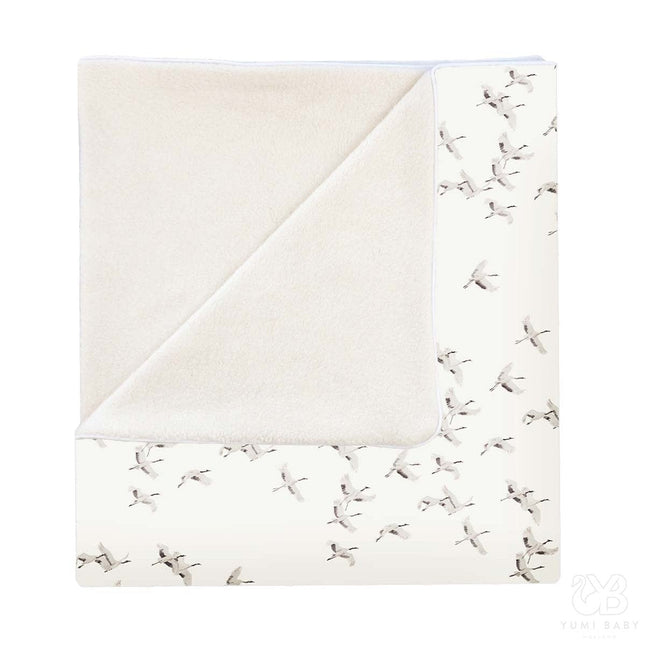 Yumi Baby Ledikantlaken Cranebirds 100x150cm