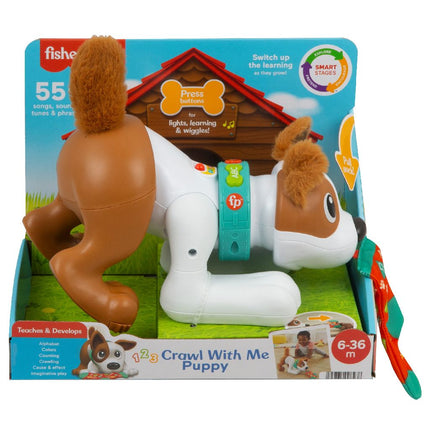 Fisherprice 123 Kruip Met Mij Puppy - Babywinkel - 0194735068159