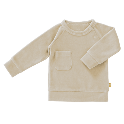 Fresk Baby Trui Velours Sandshell - Fresk - Babywinkel - 8720574694192