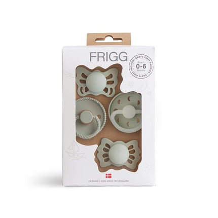 Frigg Speen Maat 1 Baby'S First Pacifier Sage Latex 4St - Frigg - Babywinkel - 5715239029818