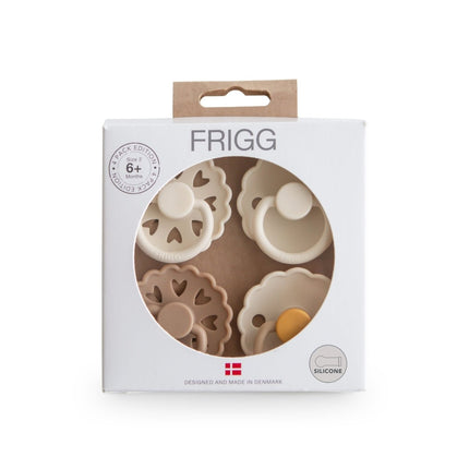 Frigg Speen Maat 2 Snowflake Dream Silicone 4St - Babywinkel - 5715239029689