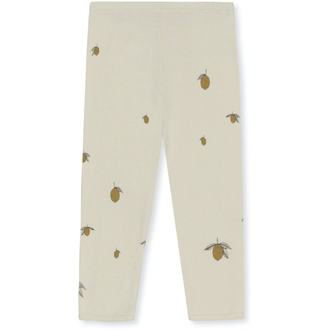 Konges Slojd Baby Legging Lemon - Konges Slojd - Babywinkel - 5712982723550