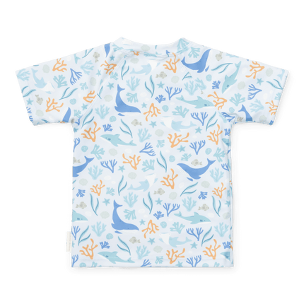 Little Dutch Zwemshirt Kind Korte Mouwen Ocean Dreams Blue - Little Dutch - Babywinkel - 8720986871051