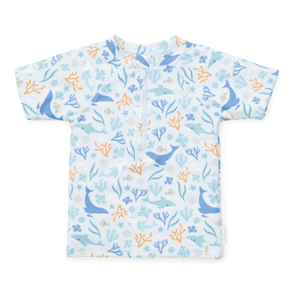 Little Dutch Zwemshirt Kind Korte Mouwen Ocean Dreams Blue - Little Dutch - Babywinkel - 8720986871051