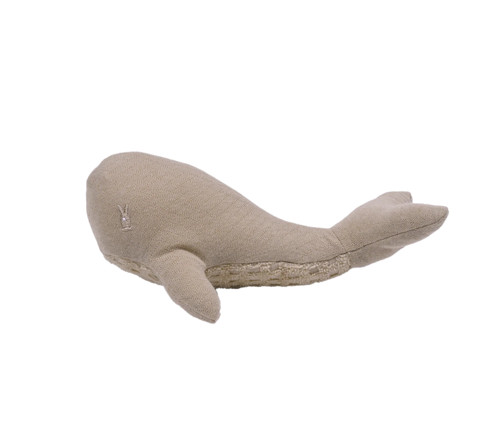 Snoozebaby Knuffel Wally Whale Desert Sand - Snoozebaby - Babywinkel - 8719743889996