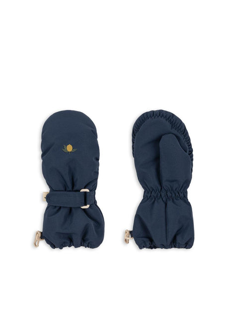 Konges Slojd Nohr Snow Mittens Solid Mood Indigo