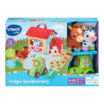 Vtech Boerderijdieren Set Vrolijke Speelboerderij - Vtech - Babywinkel - 3417765746239