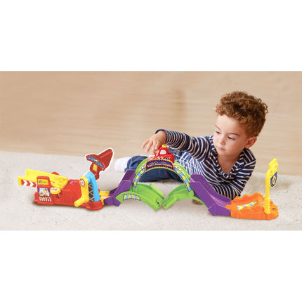 Vtech Speelgoed Autobaan Toet Toet Auto Race & Stunt Looping - Vtech - Babywinkel - 3417765349232