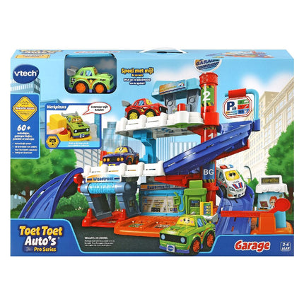 Vtech Speelgoed Autogarage Toet Toet Auto Garage Met Ryan Raceauto - Vtech - Babywinkel - 3417765566233